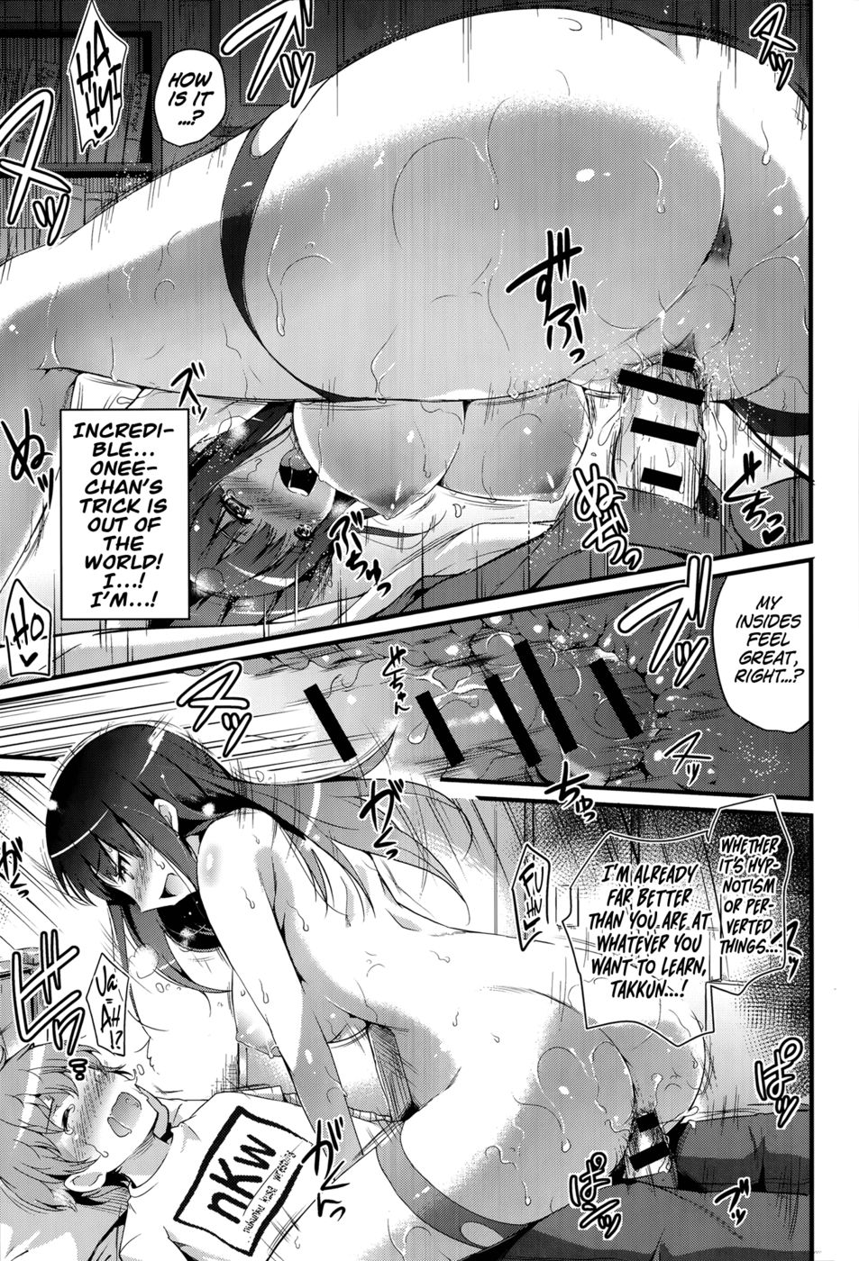 Hentai Manga Comic-Just A Small Tad On The Wrists-Read-15